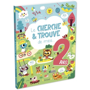 Cherche-et-trouve de mes 2 ans – Album tout-carton – À partir de 2 ans