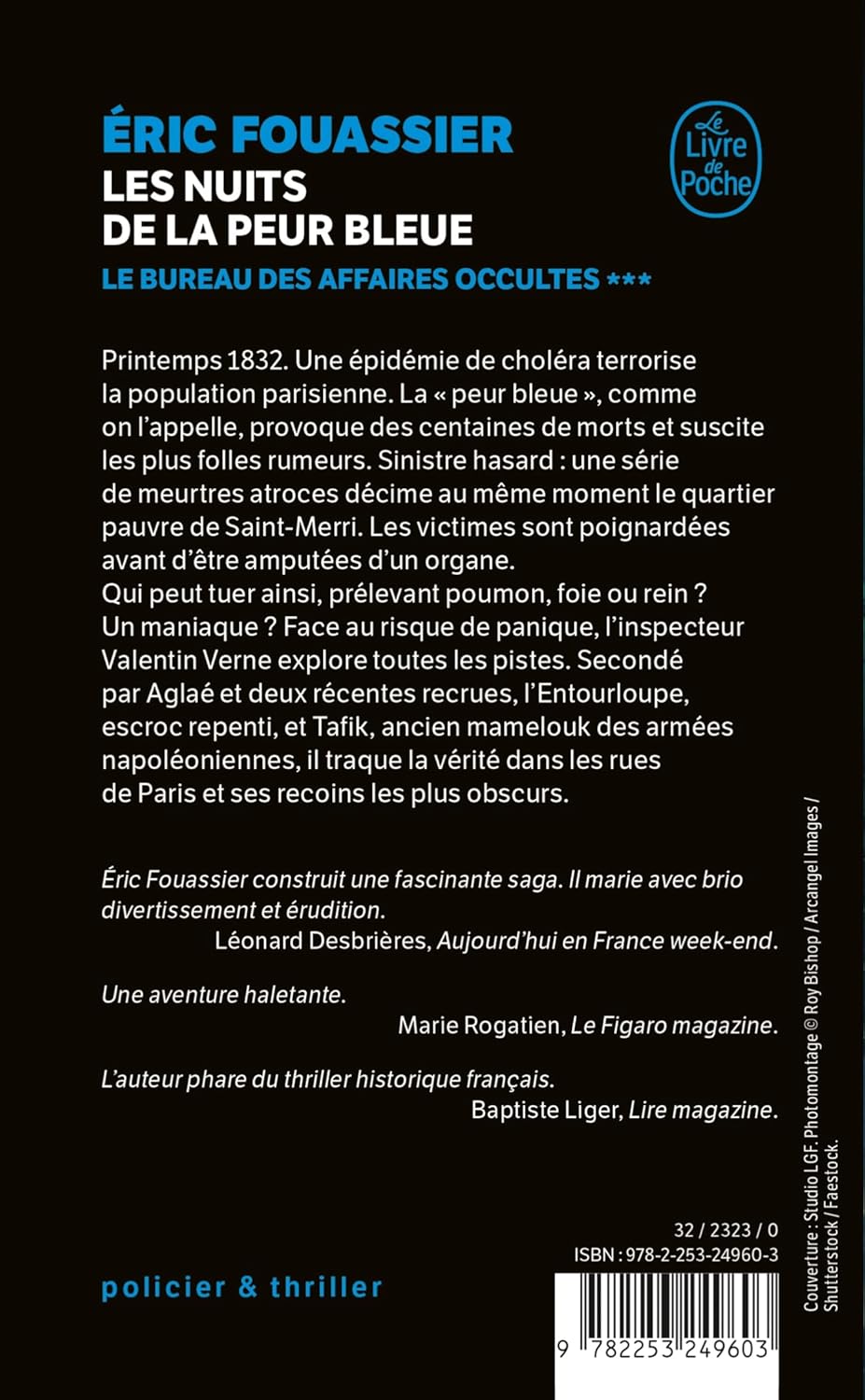 Avis sur Les Nuits de la peur bleue, Le Bureau des affaires occultes, Tome 3 – Image 2