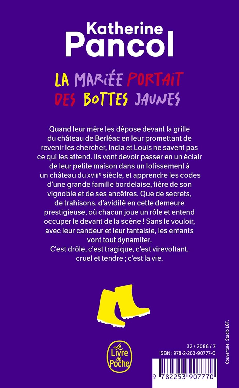 Avis La Mariée portait des bottes jaunes de Katherine Pancol – Image 2