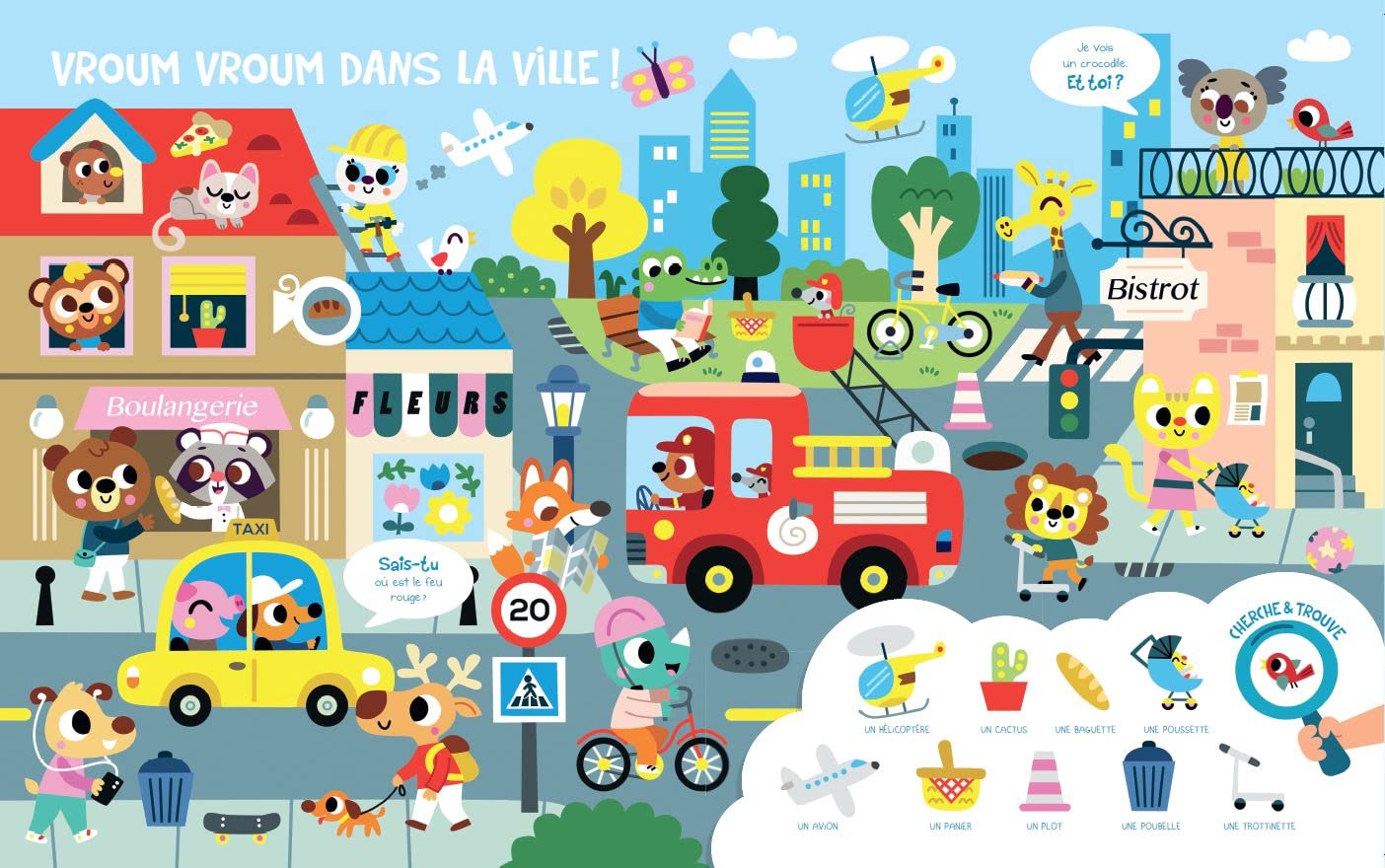 Cherche-et-trouve de mes 2 ans – Album tout-carton – À partir de 2 ans – Image 3