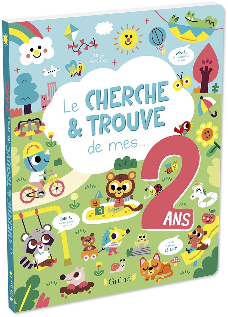 Cherche-et-trouve de mes 2 ans – Album tout-carton – À partir de 2 ans